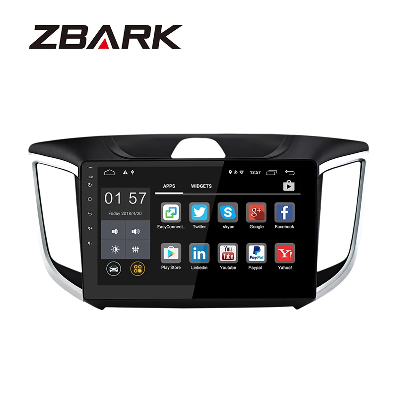 Cheap Android 8.1 RAM 2G Car Navigation Radio GPS Multimedia Player For Hyundai Creta ix25  2015 2016 2017 2018 YHTK028 2