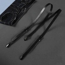 3 клипы натуральная кожа чулок все коровьей чулок классический черный на подтяжках