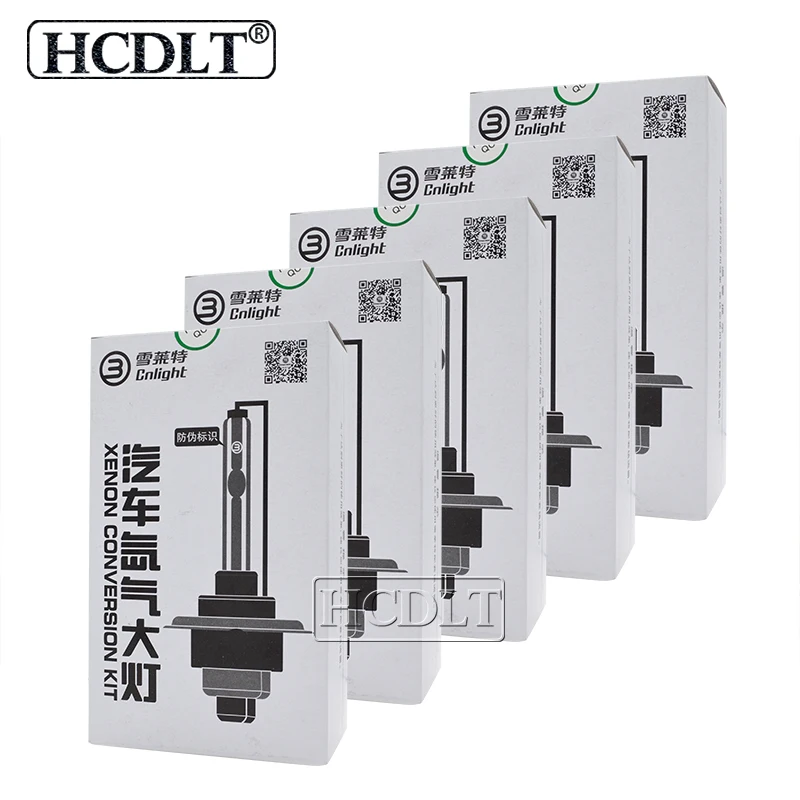HCDLT 5 Pairs 35W Cnlight Xenon H7 H1 H3 H11 9005 HB3 9006 HB4 9012 D2H HID Bulb 4300K 5000K 6000K Car Headlight Xenon Lamp Bulb (1)