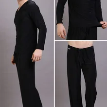 Мужской сексуальный шелковый костюм с капюшоном, размеры s, m, ale, Фитнес костюм, пижамный комплект, пуловер для сна, домашняя одежда, горячая распродажа, Pyajama, размеры s, m, l