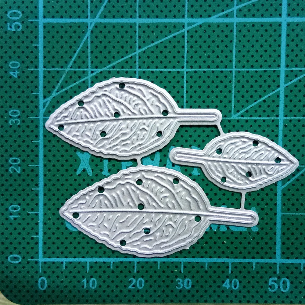 Estel 3 шт листья края рамки Металл Сталь режущие штампы трафарет для скрапбукинга "сделай сам" альбом бумага карты декор ремесла тиснение штампы