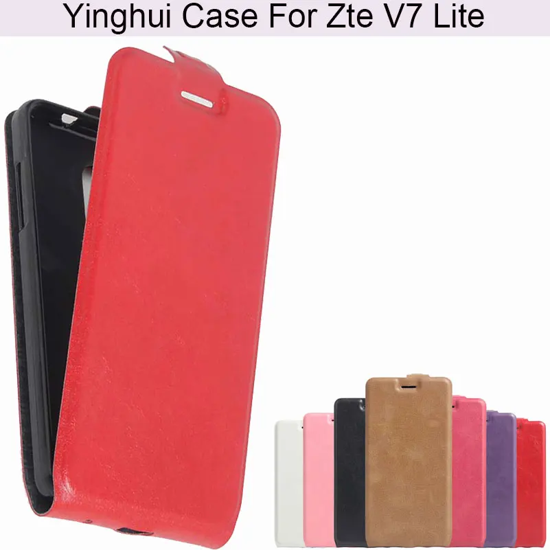 

YINGHUI Luxury Magnetic Flip Pu Leather Phone Case For Zte Blade V7 Lite A2