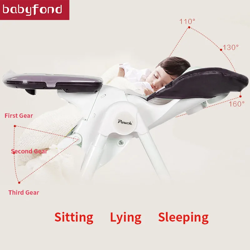  Pouch children's multi-function baby dining chair foldable portable eating table and chairs multi-c