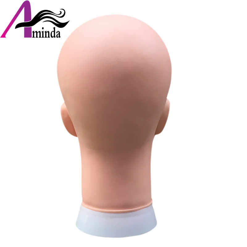 Free shipping stand style Male training head mannequin for salon,New Arrival Plastic Mannequin Head make up  (7)