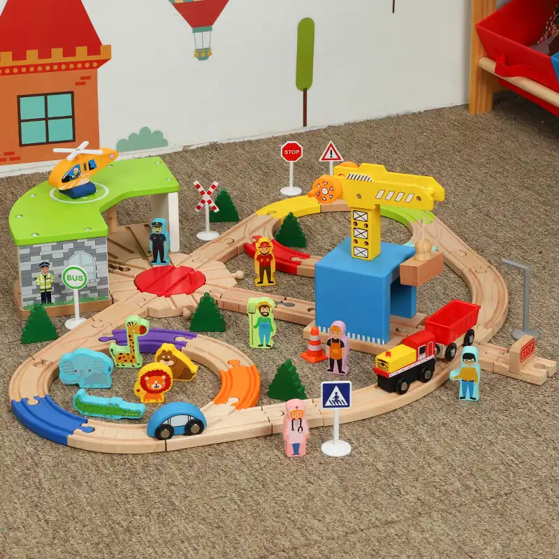 brio wooden garage