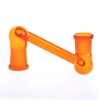 

Smoking Dogo Amber Yellow Color Female to Female 18mm to 18mm Glass Dropdown Glass Adapter