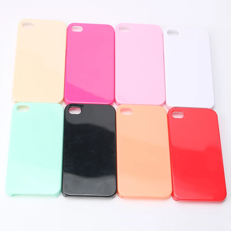 Colors DIY Material Cover For Apple Iphone 4 4S Case For
