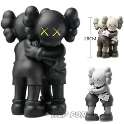 28 см KAWS вместе объятия компаньон фигурку OriginalFake косплэй Коллекция Подарочные модельные игрушки