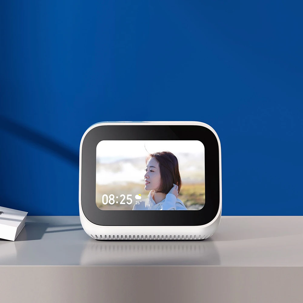 Оригинальный сенсорный экран Xiaomi AI Bluetooth 5 0 динамик цифровой дисплей будильник WiFi