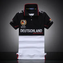 2019 New High Quality Turn-down country embroidery men polo shirts with short sleeve T-shirt for man polos Eden Park hombres 2019 New High Quality Turn-down country embroidery men polo shirts with short sleeve T-shirt for man polos Eden Park hombres