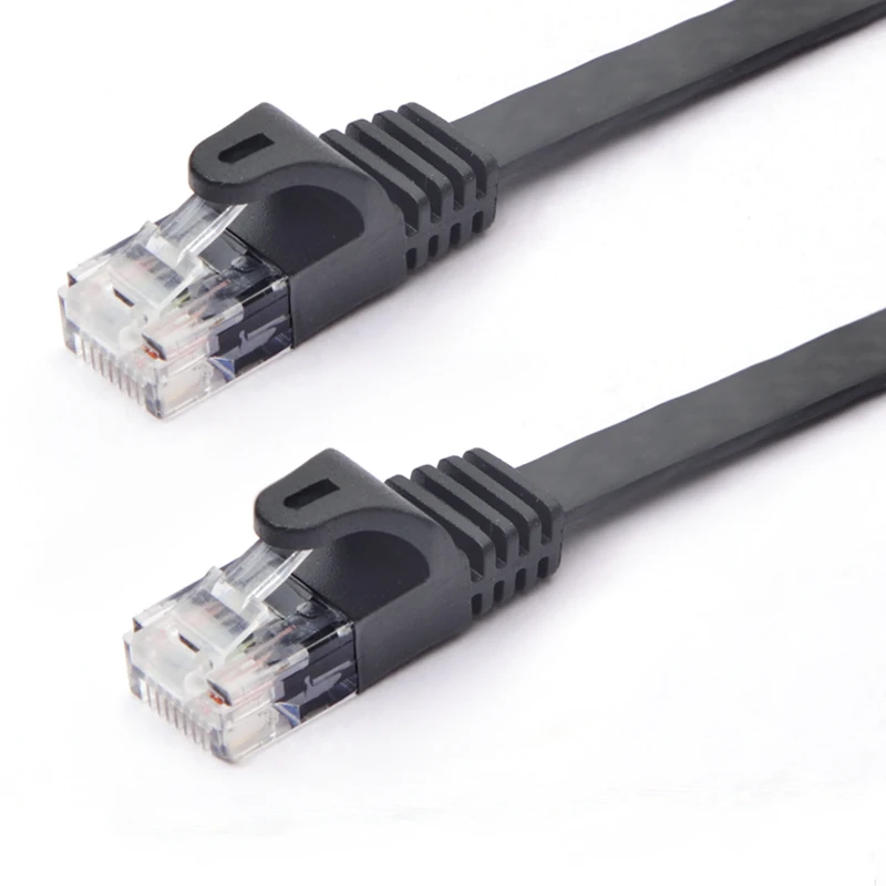 1 м 2 3 5 провод из чистой меди CAT5e плоский сетевой кабель UTP Ethernet RJ45 соединительный