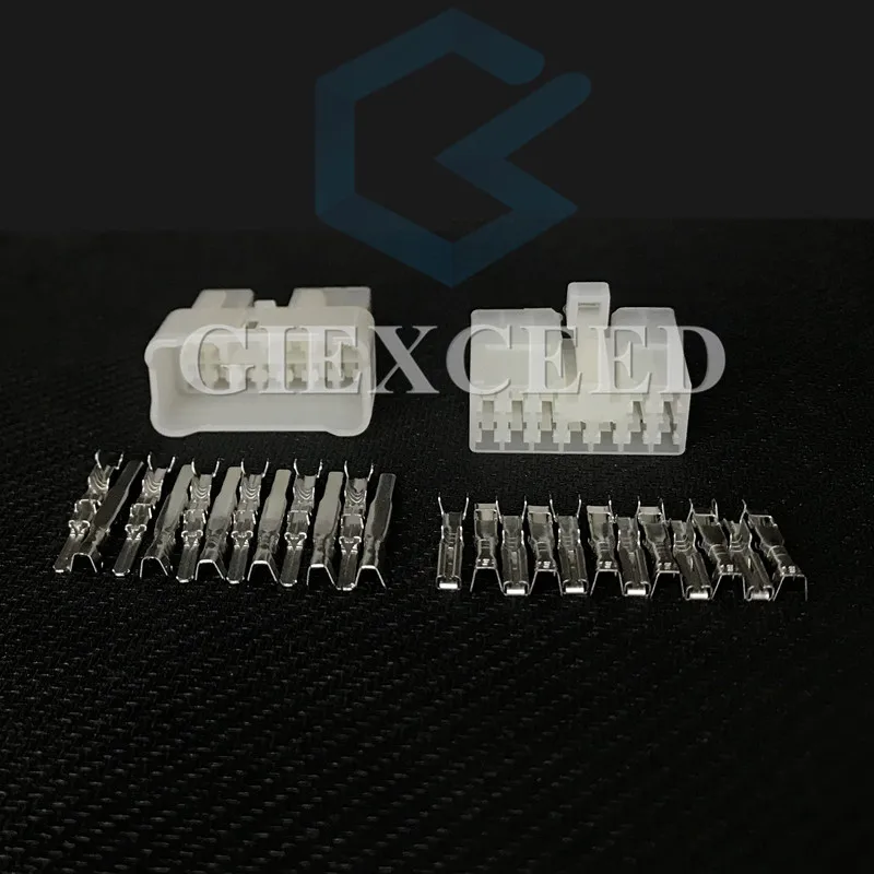 2 комплекта 12 Pin 7122-1210 7123-1210 гнездовой автомобильный соединитель электрическая
