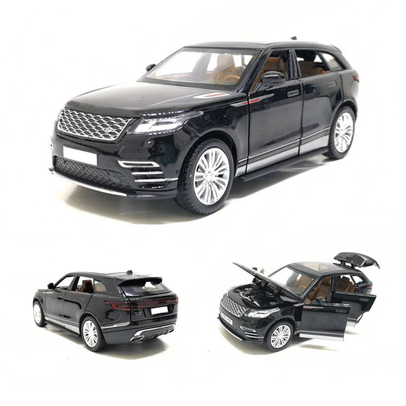 1/32 VELAR имитационная Игрушечная модель автомобиля из сплава, подлинный коллекционный подарок для внедорожника, детские игрушки