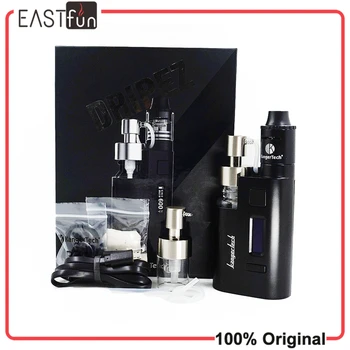 

Electronic Cigarette Original Kanger DripEZ Starter Kit 80W Box Mod Vape with Pump Push RBA 0.3Ohm Drip coil 0.2Ohm Drip EZ Kit