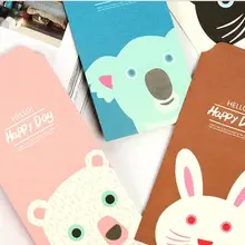 5 шт./упак. животное из мультфильма бумага конверт открытка письмо стационарная бумага для хранения подарок