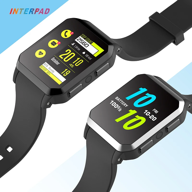 

Interpad 3G GPS Smart Watch MTK6580 IP68 Waterproof 512MB+8GB Heart Rate Monitor Bluetooth Smartwatch For Android iOS Xiaomi