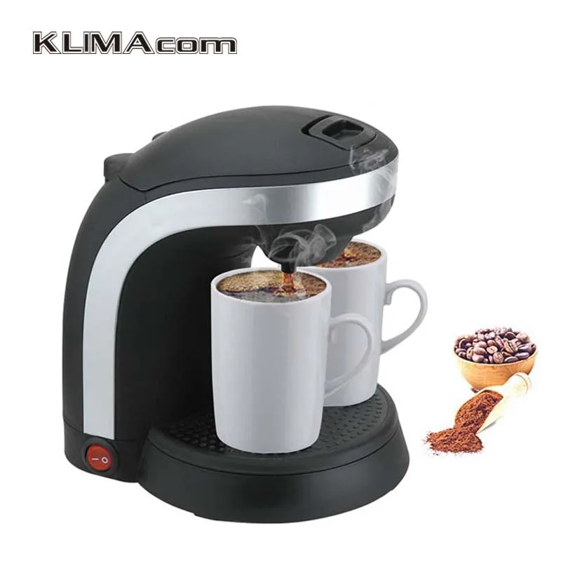 220 240V Plastic Drip coffee maker 2 cups Home Coffee/Tea machines Automatic maker Electrical ...
