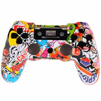 

Skeleton Gamepad Controller Housing Shell W/Buttons Kit for PS4 Handle Cover