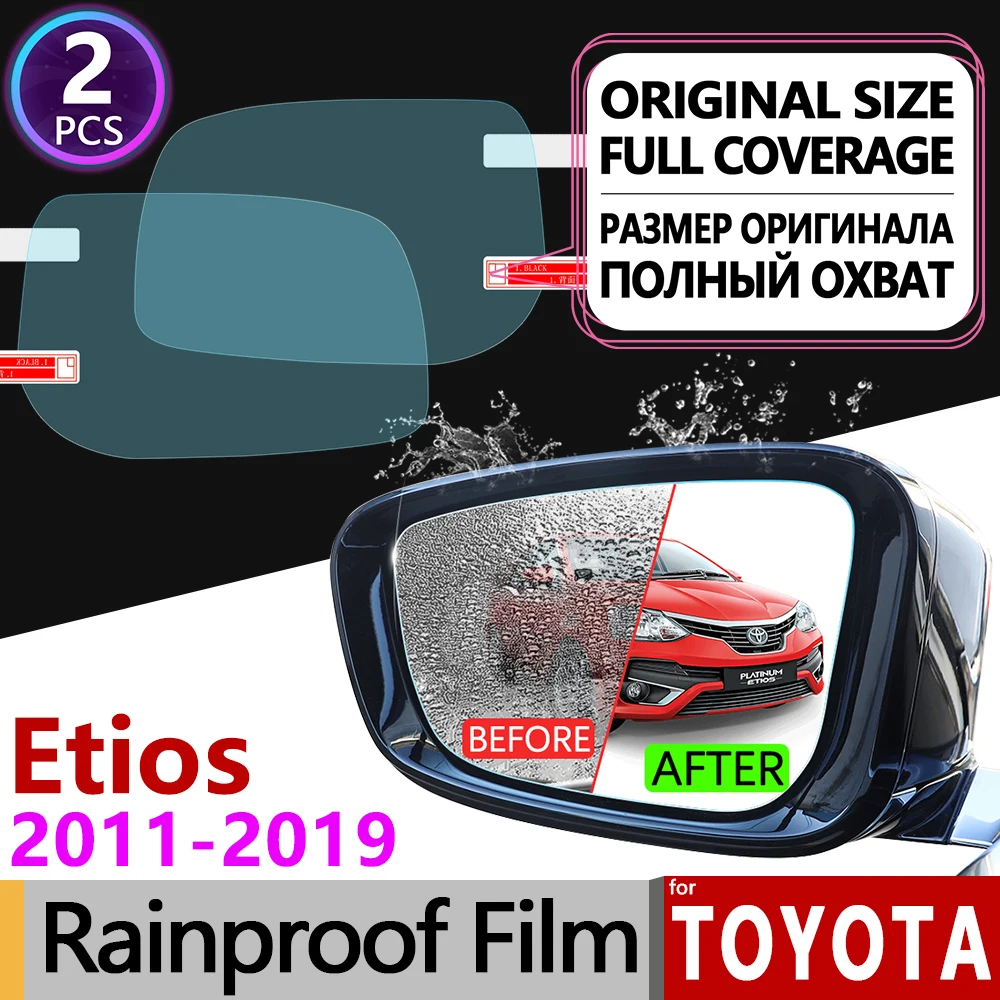 Противотуманная пленка для Toyota Etios Liva Valco Cross 2011 2012 2013 2016 противотуманная зеркала