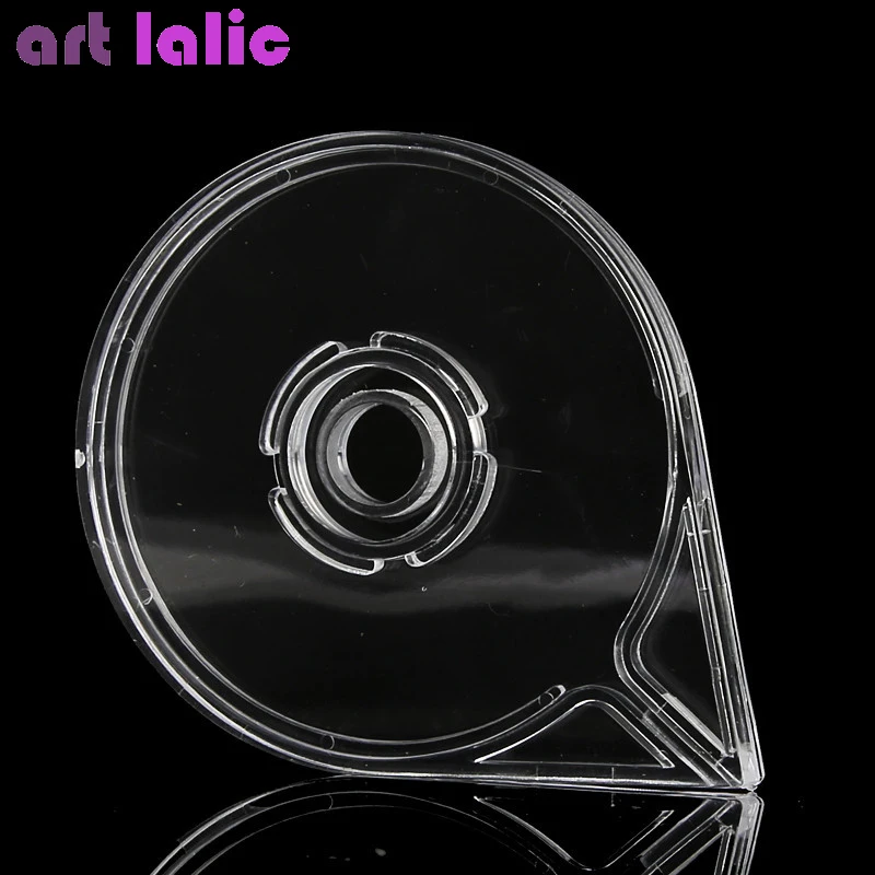 

Nail Art Striping Tape Line Empty Case Tool Sticker Box Holder Portable Easy Use for Nail Tips