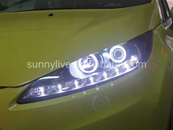 Для Ford Fiesta LED Глава Лампы для мотоциклов 2008-2011 JY