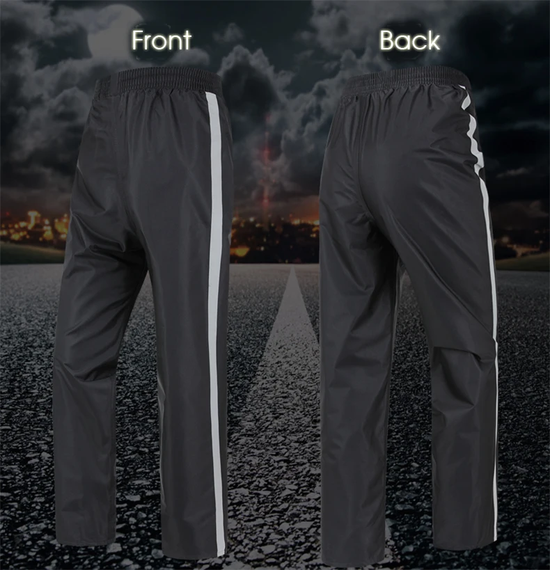 Plus Size Men Women Cycling Motorcycle Rain Coat Pants Suits 14