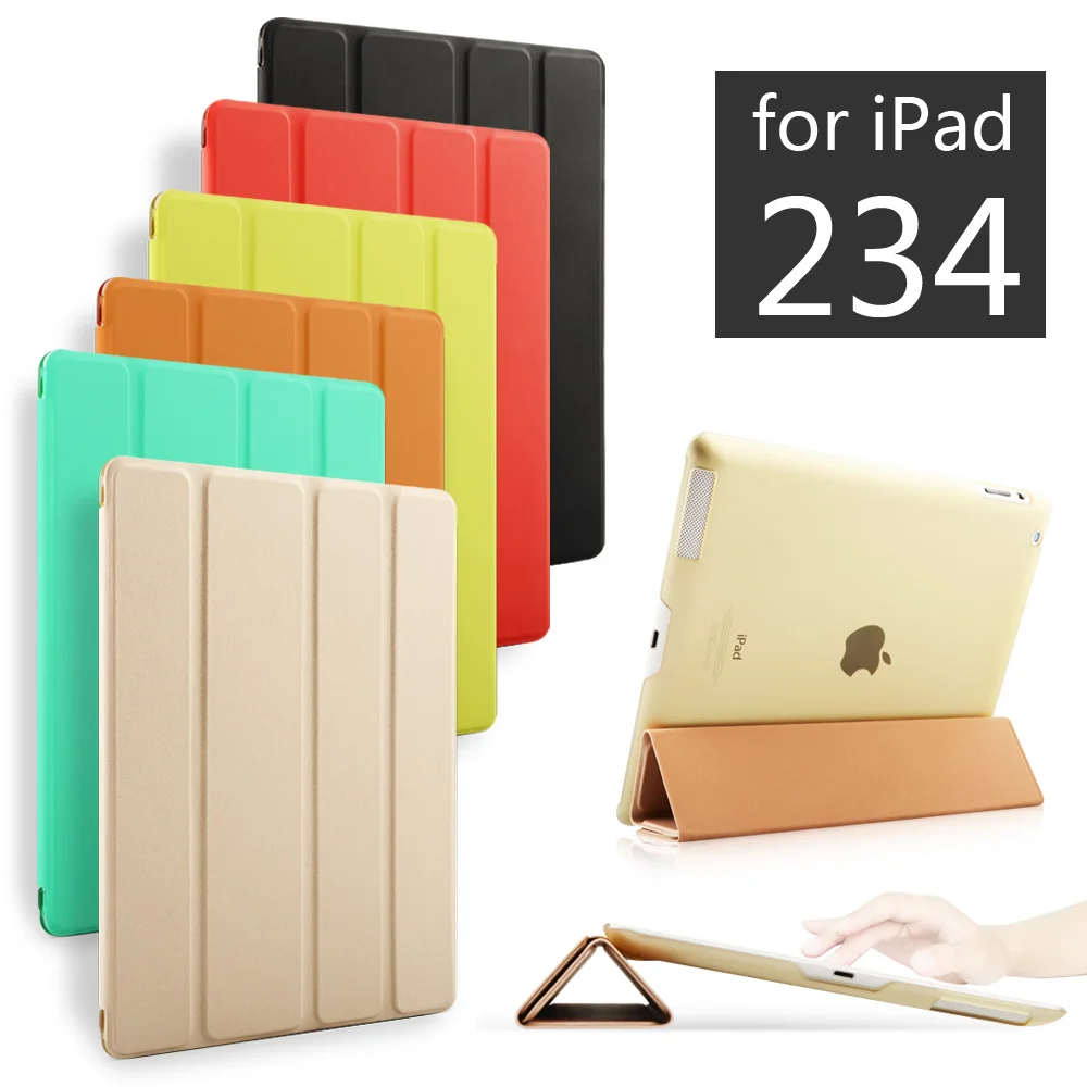 Sale High Quality PU Leather Tablet Smart Case Cover Ultra Slim