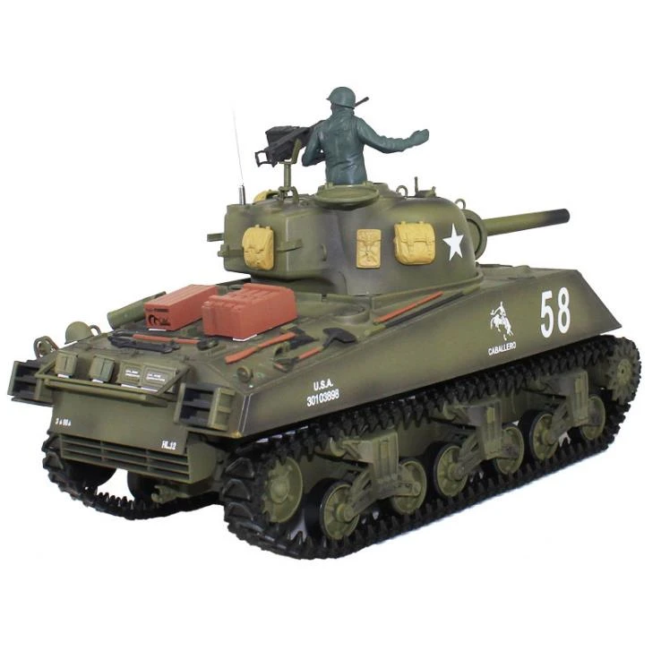 remote control sherman tank