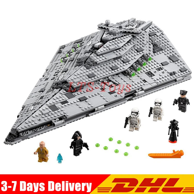 Lepin 05131 1585Pcs Star War The First Order Star Model Destroyer Set Building Blocks Bricks for Toys Compatible LegoINGLY 75190 цена Lepin 05131 1585Pcs Star War The First Order Star Model Destroyer Set Building Blocks Bricks for Toys Compatible LegoINGLY 75190 цены онлайн