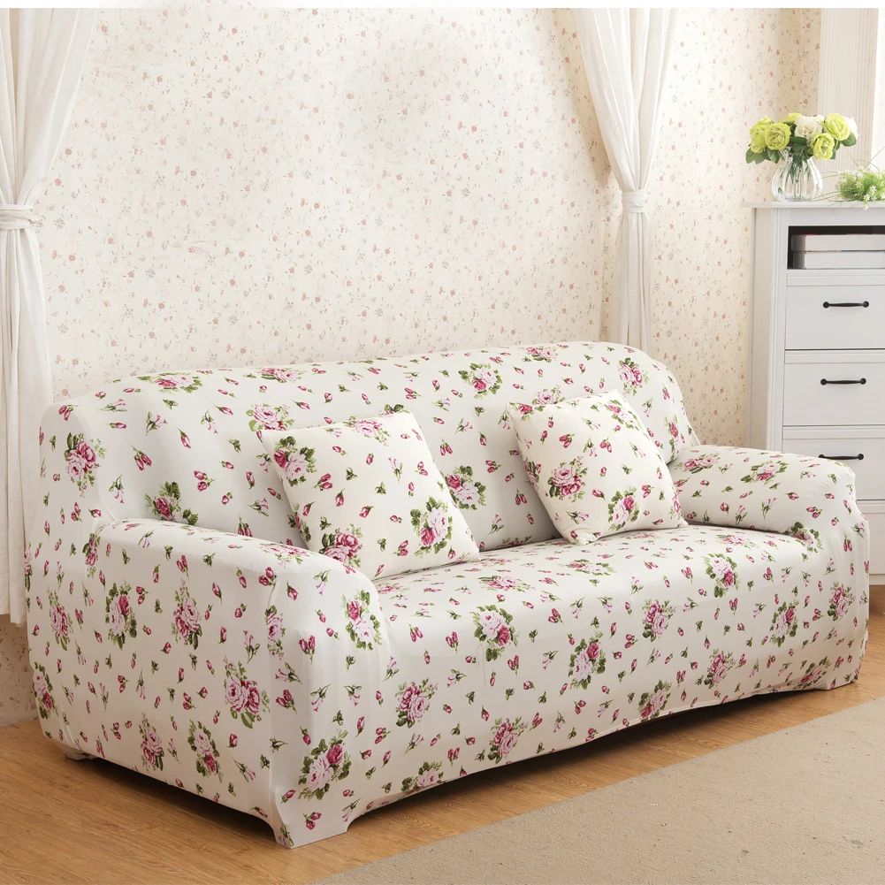 

Stretch Chaise Sofa Cover Elasticity Flexible Printed Loveseat Couch Cover Protetor Funiture Canape Sectional Armchair Covers