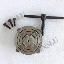 K72-80mm " 4 патрон токарного станка ручные патроны 4-кулачковый независимый патрон CNC патрон