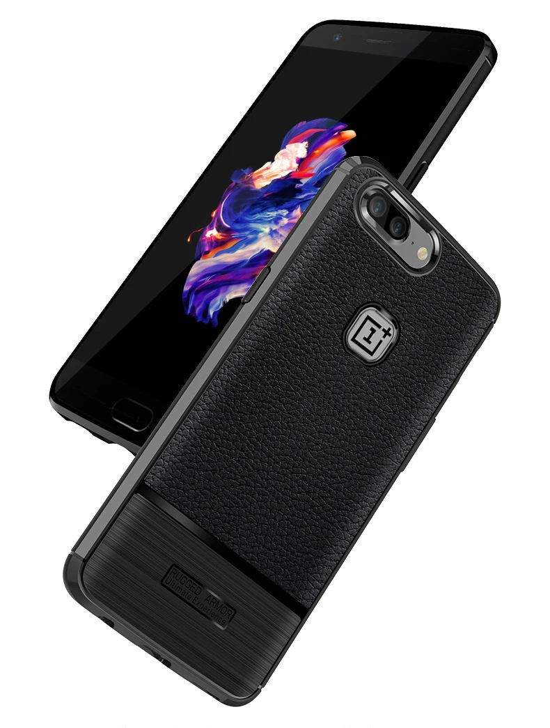 Dizha чехол для нового OnePlus5 чехол для телефона Oneplus 5 T защитный рукав рисунок Личи узор силиконовый мягкий чехол