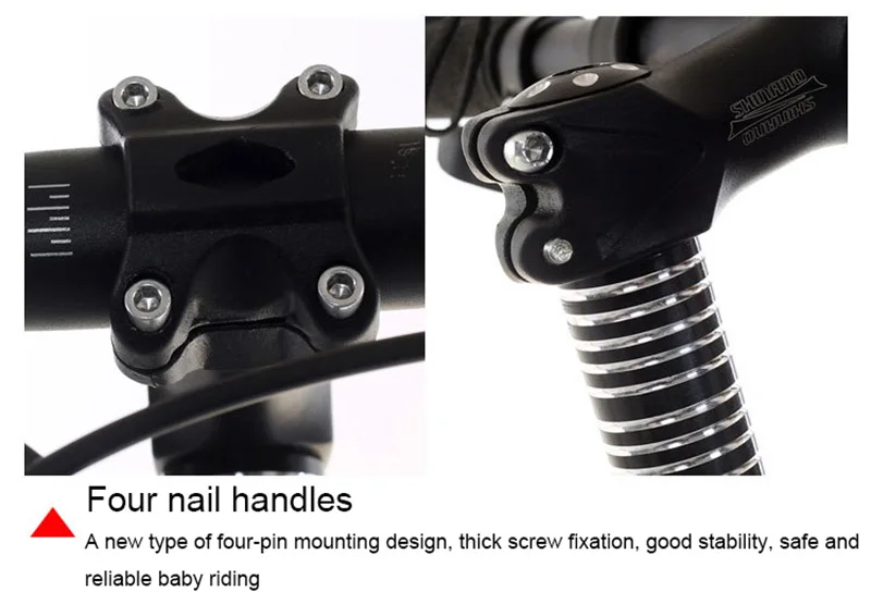 Discount Carbon steel frame shock absorber fork variable speed kit 16