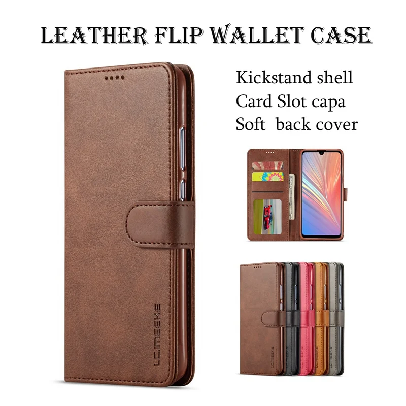 

Leather Flip Wallet Soft Case for Huawei Mate 20 Pro Case Card for Huawei P9 Mate 10 20 Lite P Smart 2018 2019 Case Kickstand
