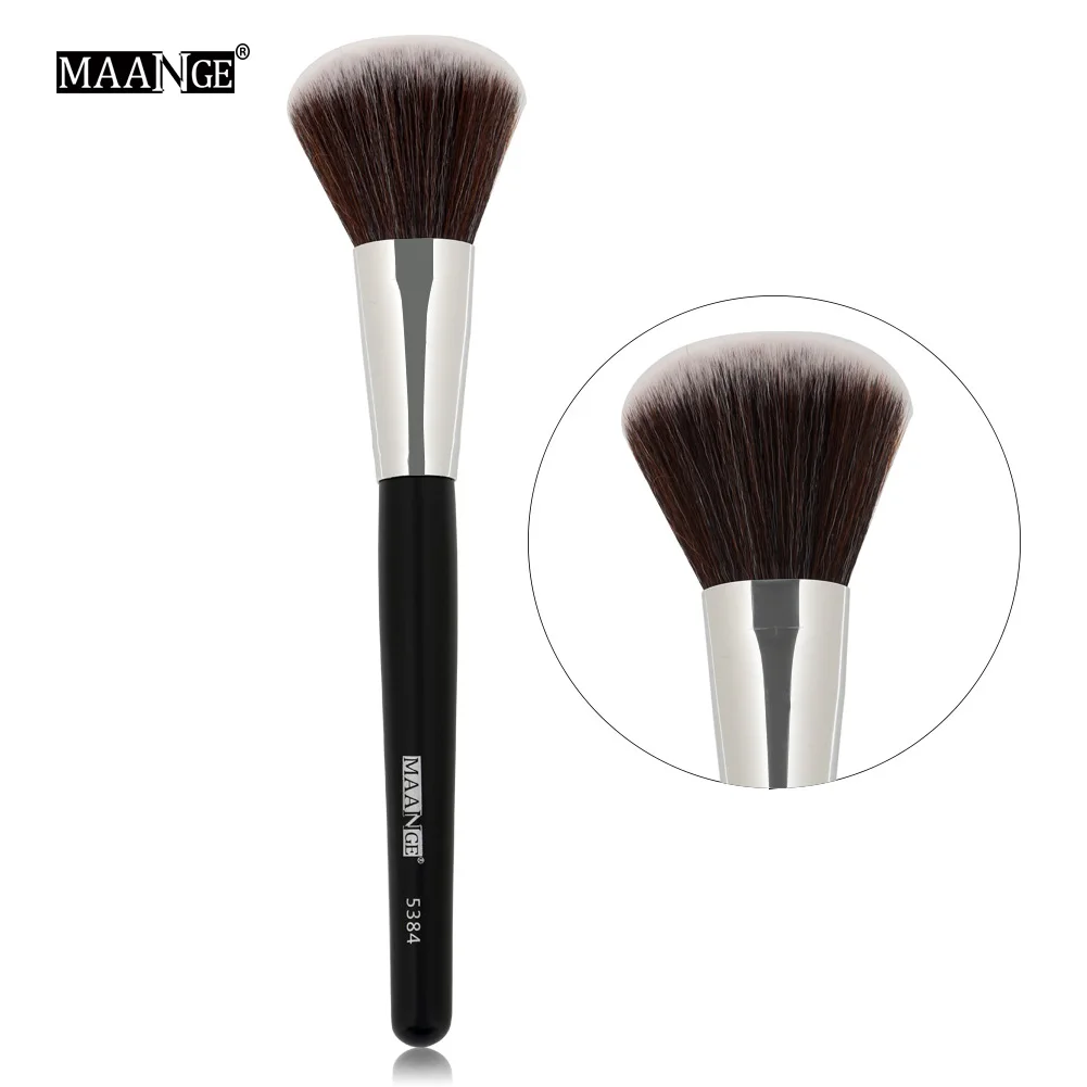 

ESSANCEYA 1 Pcs Round Head Blush Makeup Brush Face Cheek Contour Cosmetic Powder Foundation Blush Brush Angled Makeup Tool