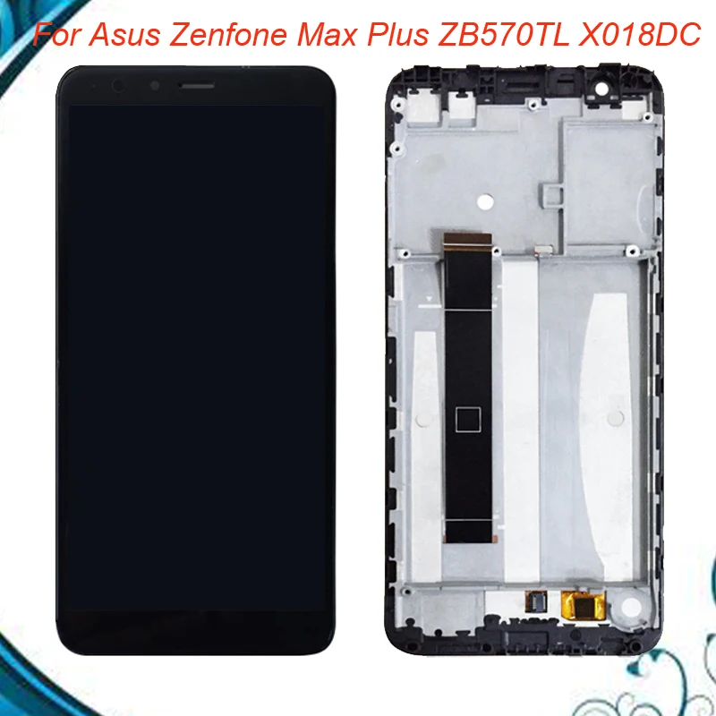 

For ASUS ZenFone Max Plus ZB570TL LCD Display Touch Screen Digitizer With Frame X018D X018DC For 5.7" ASUS Zenfone ZB570TL LCD