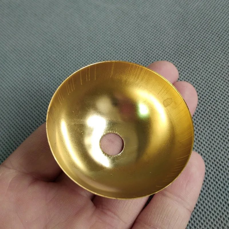 10 шт./лот 50x25 мм хром/золотая нить подвесной светильник полукруглый ...