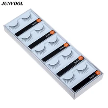 Длинные толстые накладные ресницы для макияжа, инструменты для красоты, 10 пар, накладные ресницы для наращивания, объемные натуральные изысканные Черные Накладные ресницы