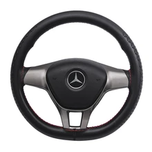 

Super Anti-wear Car Steering Wheel Covers 36cm 38cm 40cm Soft Fiber Leather Steering Covers Breathable Steering Wheel Cover