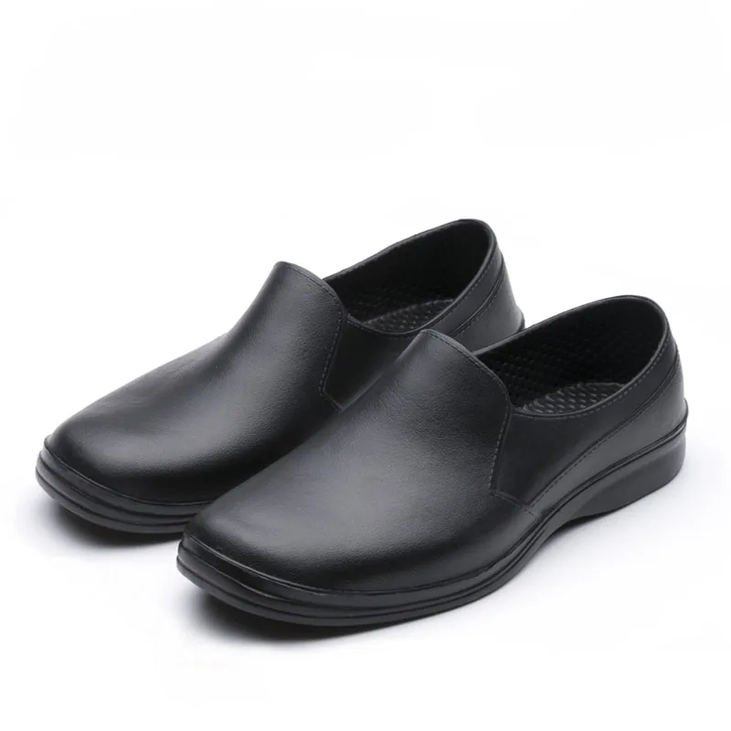 WAKO 2016 Hot Free Shipping Men Casual Flat Shoes EVA Chef Working shoes Kitchen Work Black Shoe Surgical Shoes Skid Oil-proof