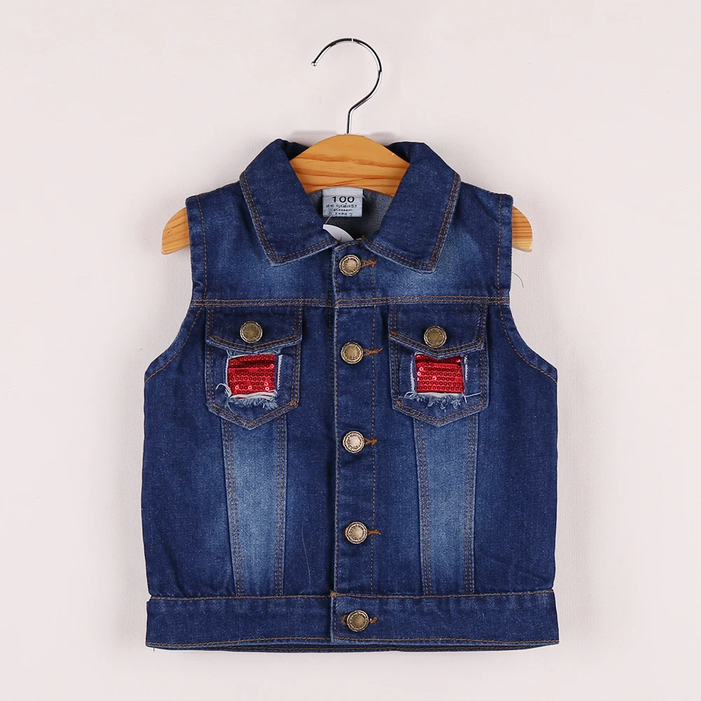Roupas da Menina Cabolsa dos Desenhos Roupas da Criança Desfrutar Crianças Jaquetas Outono Animados Menina Colete Outerwear Inverno Coruja Denim 2020 Ele Olá 16 Jaquetas e casacos