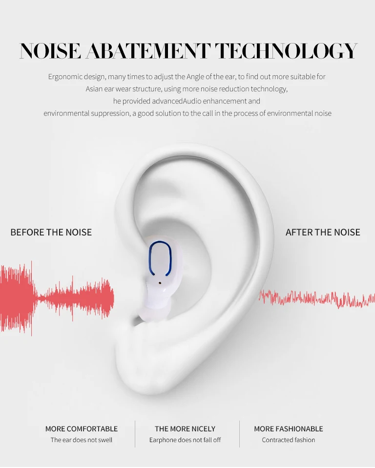 XLSTO Wireless Stereo Bluetooth Earphone T18S Invisible Wireless Earbuds TWS Mini Bluetooth 5.0 Headset Earhones For Android ios (12)