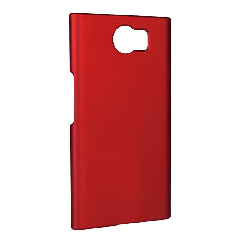 Ультратонкий матовый жесткий чехол для Blackberry keyone Priv Leap, резиновая тонкая жесткая задняя крышка для Blackberry Q30 Q20 DTEK 50 60 чехол s - Цвет: Красный
