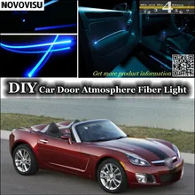 Novovisu для Saturn Sky интерьер окружающего света настройки атмосферу волоконные оптические фары внутри дверь Панель освещение не EL свет