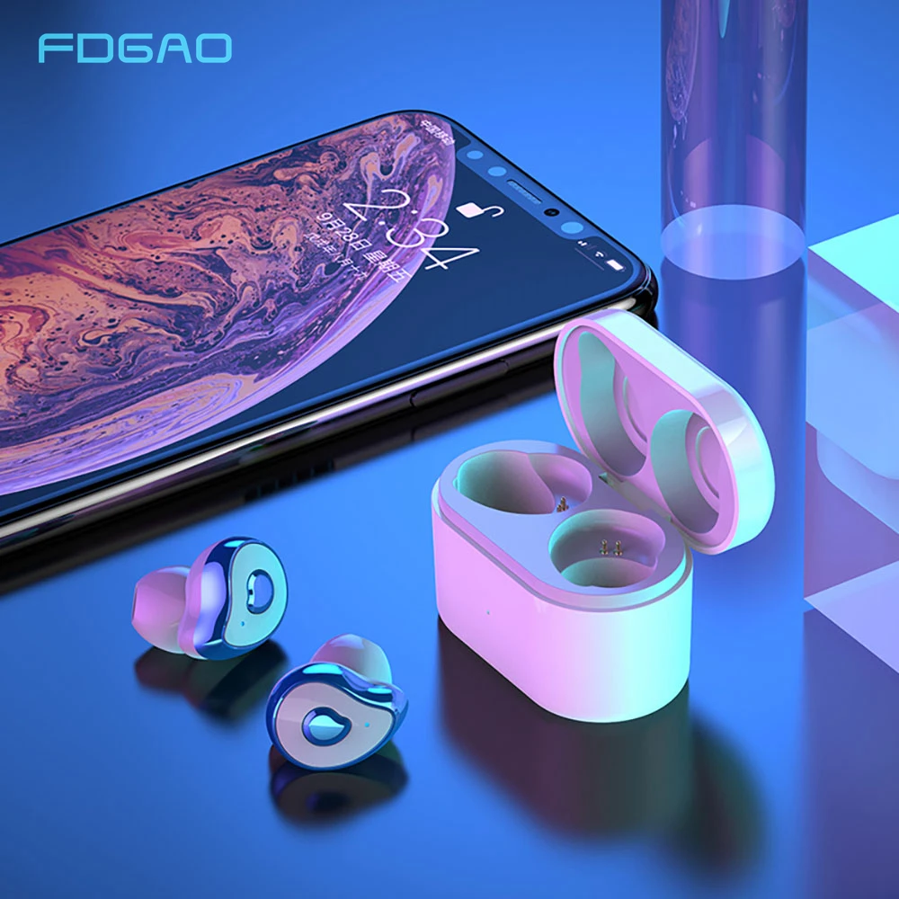 

Mini Bluetooth 5.0 Earphones TWS Wireless Headphones Blutooth Earphone Handsfree Headphone Sports Earbuds Headset Phone With Mic