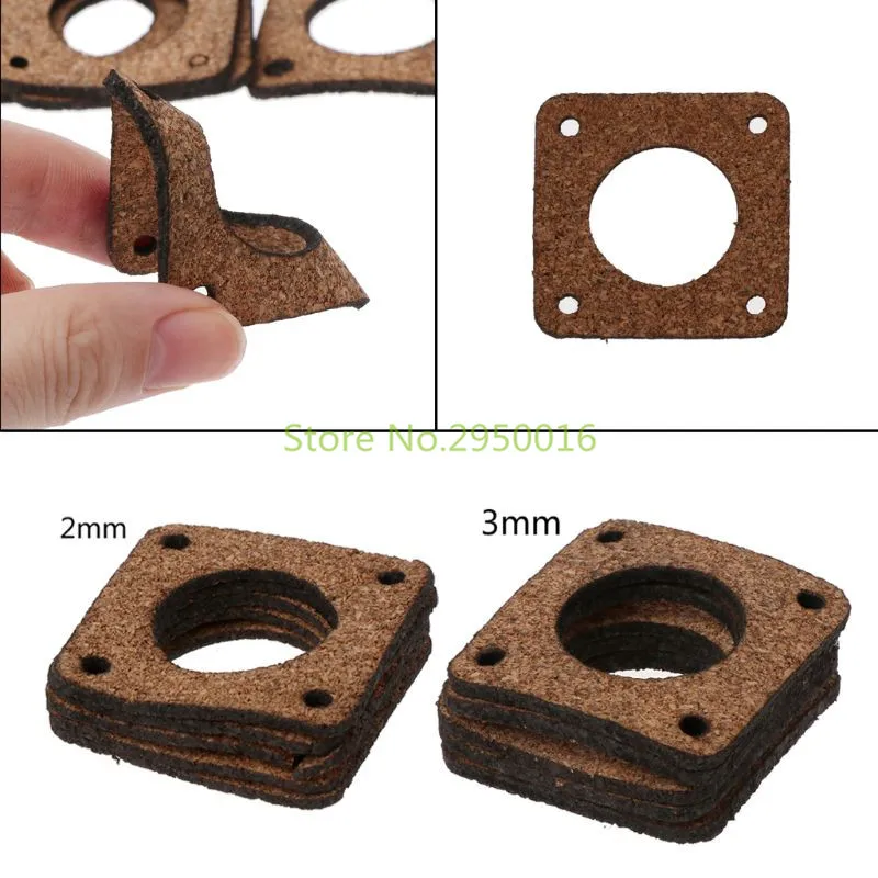 

5Pcs 3D Printer Nema 17 Stepper Damper Cork Gasket Shock Absorber Ibration Damper Isolator 42 Motor for 3D Printer Parts C26