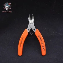 Original Demon killer Pliers 3Cr13 steel Rubber Handle DIY Electronic Cigarette Pliers Wick Wire Cutter