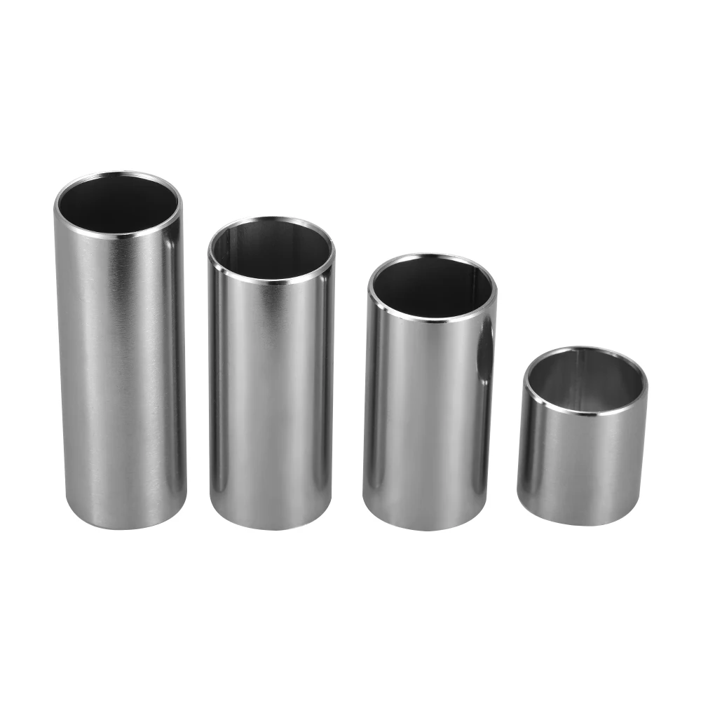 Buy New Arrival 4pcs Stainless Steel Guitar Slides Set