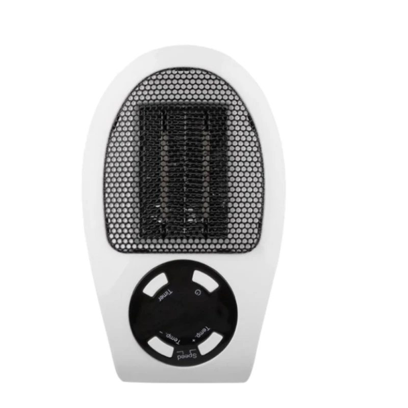 

500W Electric Heater Mini Fan Heater Desktop Household Wall Handy Heater Stove Radiator Warmer Machine for Winter New
