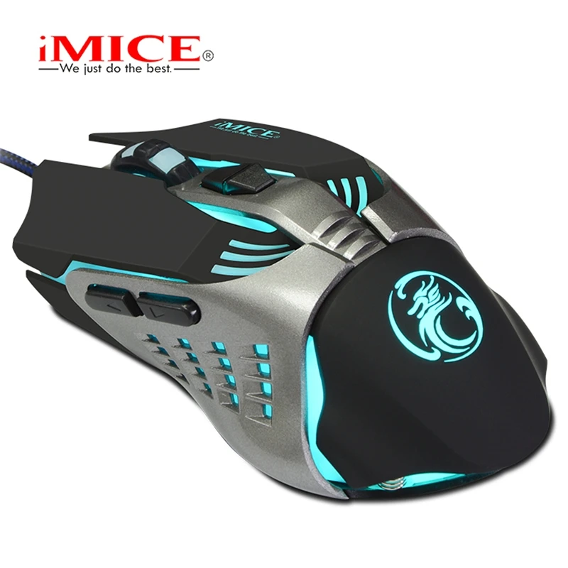 を Imice V5 USB 有線プログラミング機械 7 キーカラフルな呼吸光 
